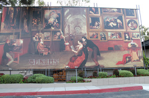 The entrance of Pageant of the Masters Festival of Arts 2012