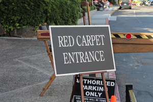 Red Carpet entrance