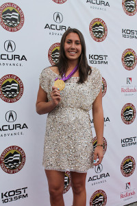 Annika Dries, 2012 Olympic Gold Medalist for water polo
