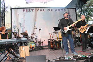 Christopher Cross and his band