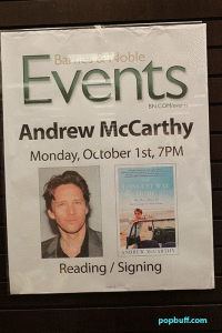 Andrew McCarthy Book Signing