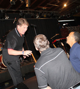 Dave Wakeling with fans