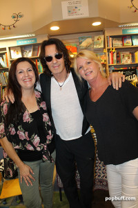 Rick Springfield with Danielle and Lisa