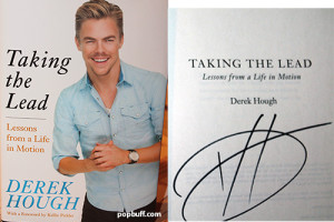 Derek Hough Autographed Copy of Taking the Lead