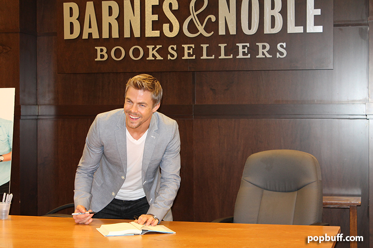 Derek Hough at The Grove Los Angeles Barnes and Noble