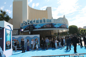 In front of Regency Village Theater Premiere Dolphin Tale 2