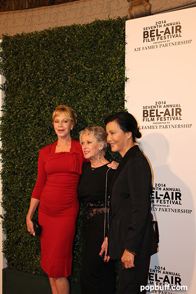 Tippi Hedren and Melanie Griffith premiere of Happy Hands