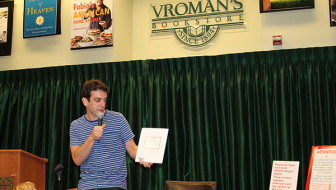 The Book With No Pictures by B.J. Novak at Vroman’s Bookstore Pasadena