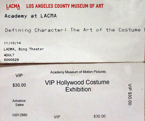 Hollywood Costume Exhibit Tickets