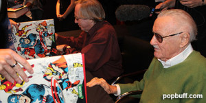 Stan Lee and Roy Thomas at Hammer Museum