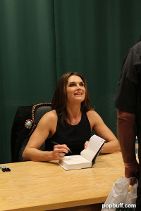 There was a Little Girl book signing Brooke Shields