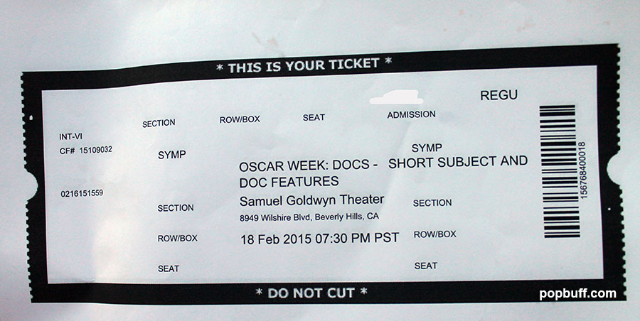 Ticket Oscar Week shorts
