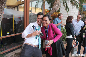 Doug Kolk and blogger Ruchel Freibrun