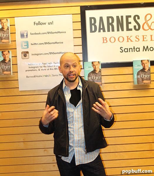 Jon Cryer of Two and a Half Men at Barnes and Noble Santa Monica