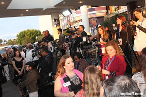 Media at the opening of Newport Beach Film Fest