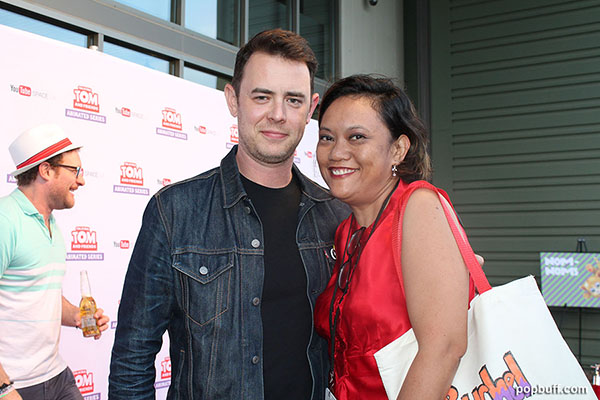With Colin Hanks
