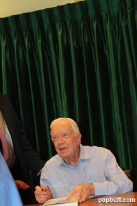 President Jimmy Carter book signing event at Vromans Bookstore Pasadena