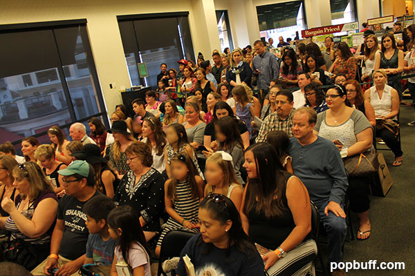 Fans at Candace Cameron Bure Book Signing Event