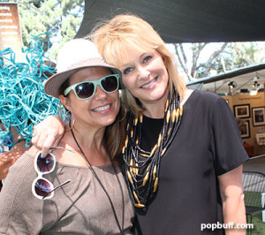 Sharbie Higuchi PR Director of Festival of Arts and former supermodel Cristina Ferrare