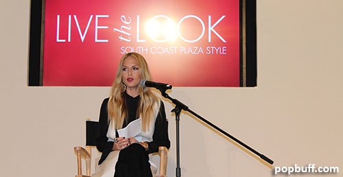 Rachel Zoe at The Insider Trend Event at South Coast Plaza