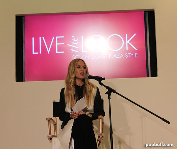 Chic crowd at Live the Look Fashion Event at South Coast Plaza