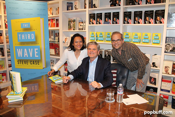 photo-op with AOL Co-Founder Steve Case