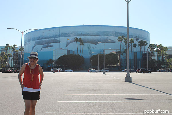 The Wyland Whaling Wall in Long Beach