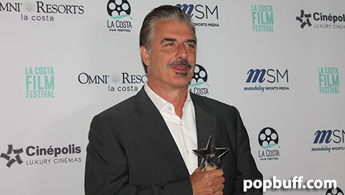 Chris Noth receives shining star awards at La Costa Film Festival