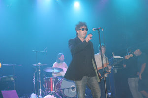 Echo and the Bunnymen during their comeback concert in 2014 at The Observatory Santa Ana
