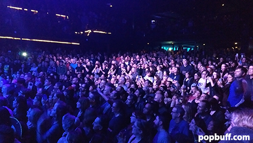 The crowd at the Kings of the Wild Frontier tour