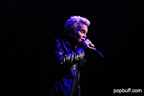 Billy Idol performs at the new House of Blues