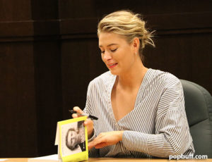 Maria Sharapova launches book in Los Angeles