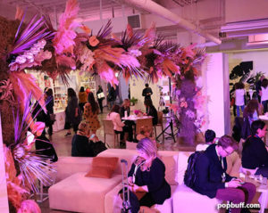 The beautiful lobby of Indie Beauty Expo