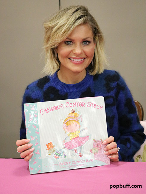 Candace Cameron Bure promotes her latest book Candace Center Stage