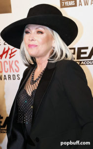 Terri Nunn of the band Berlin received the Icon Award from She Rocks Awards