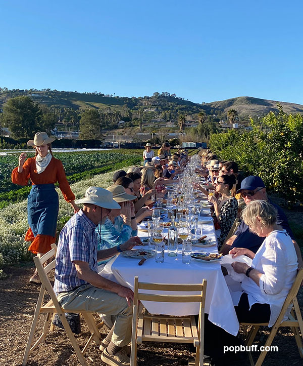 Outstanding in the Field at the Ecology Center in San Juan Capistrano CA on Feb 10, 2022  - Popbuff.com