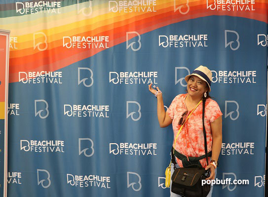 Popbuff Blogger Ruchel Freibrun at BeachLife Festival 2022