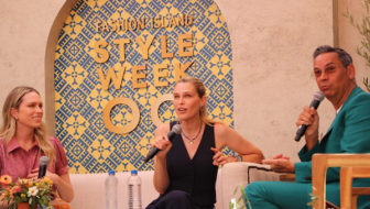 A Panel Discussion with Erin and Sara Foster at StyleWeekOC in Fashion Island