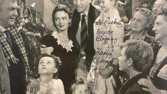 Karolyn Grimes as Zuzu in "It's a Wonderful Life"