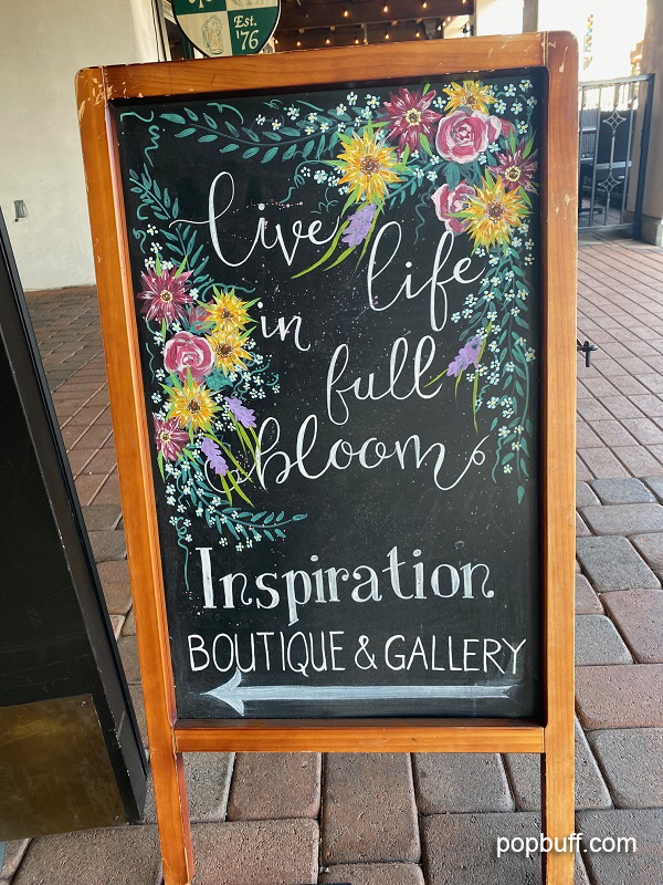 The uber cute Inspiration Boutique and Gallery