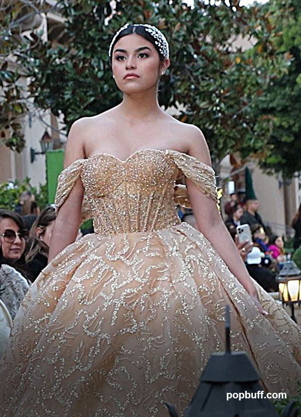 For a formal Quince, Sweet Sixteen or 18th debut at the 2023 Glaudi Fashion Show in Beverly Hills - Popbuff.com 