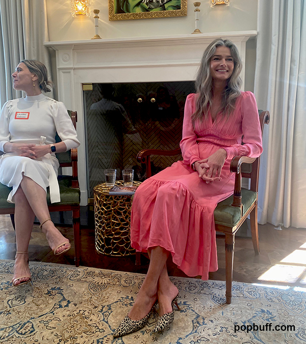 In conversation with Paulina Porizkiva during her book signing event in Beverly Hills - Popbuff.com