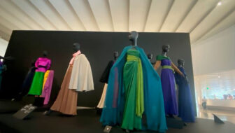 The vibrant colors of Yves Saint Laurent's collection. June 30, 2024, OCMA, Costa Mesa, CA - Popbuff.com