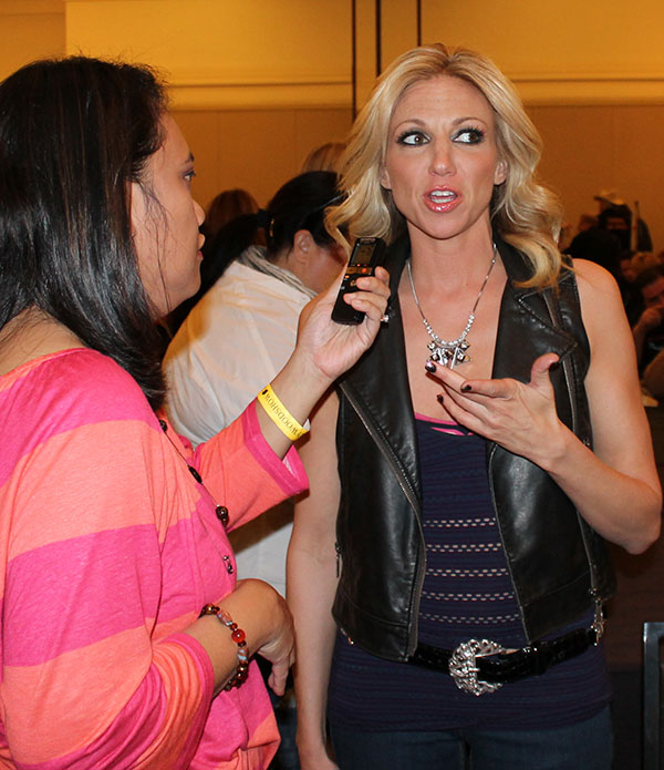 Debbie Gibson with Ruchel Freibrun