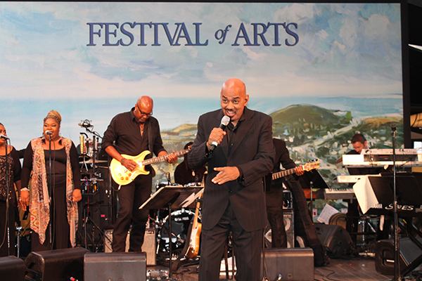 James Ingram on stage