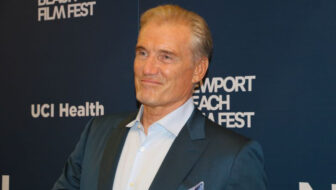 Dolph Lundgren at the premier of his documentary, Dolph: Unbreakable" Newport Beach Film Festival 2025 - Popbuff.com