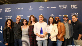 The cast and crew of the movie "Adult Children" at the Newport Beach Film Festival 2025 - Popbuff.com