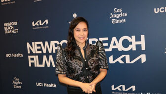 Actress/Singer Rachel Alejandro appears at the 2025 Newport Beach Film Festival in support of Song of the Fireflies on Oct. 22 at Starlight Triangle Square in Costa Mesa, CA - Popbuff.com