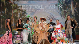 The artists from Festival of Arts 2026 transforms recycled, reused, and reclaimed materials into jaw-dropping couture.