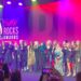 The honorees, co-hosts and performers on stage at the She Rocks Awards on Jan 25, 2025 during the NAMM Show at the Hilton Anaheim - Popbuff.com